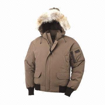 China Men's winter warm parka/jacket, made of nylon fabric, PU coated, waterproof and breathability wholesale