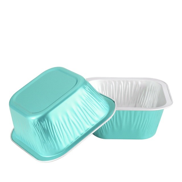 China ABL 100ML/3.3oz Aluminum Cups Disposable Baking Containers Aluminum Foil Trays wholesale