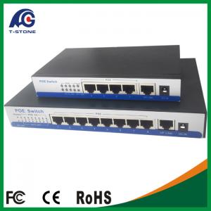 China Industrial PoE Switch 8 Ports support ip camera phone wifi AP TV wholesale