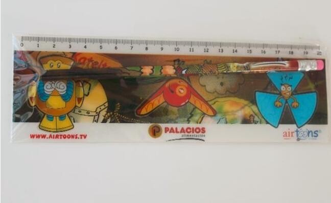 China OK3D Lenticular Ruler 3D lenticular printing flip pattern cheap promotional plastic ruler wholesale