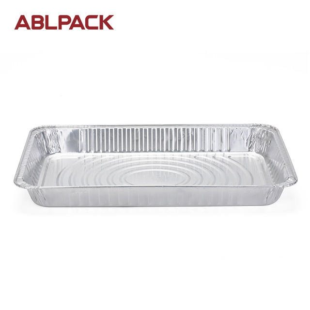 China 6800 ml Foil Tray Container Aluminium Foil for Food Packing Disposable Kitchen Customized Work Baking packaging wholesale