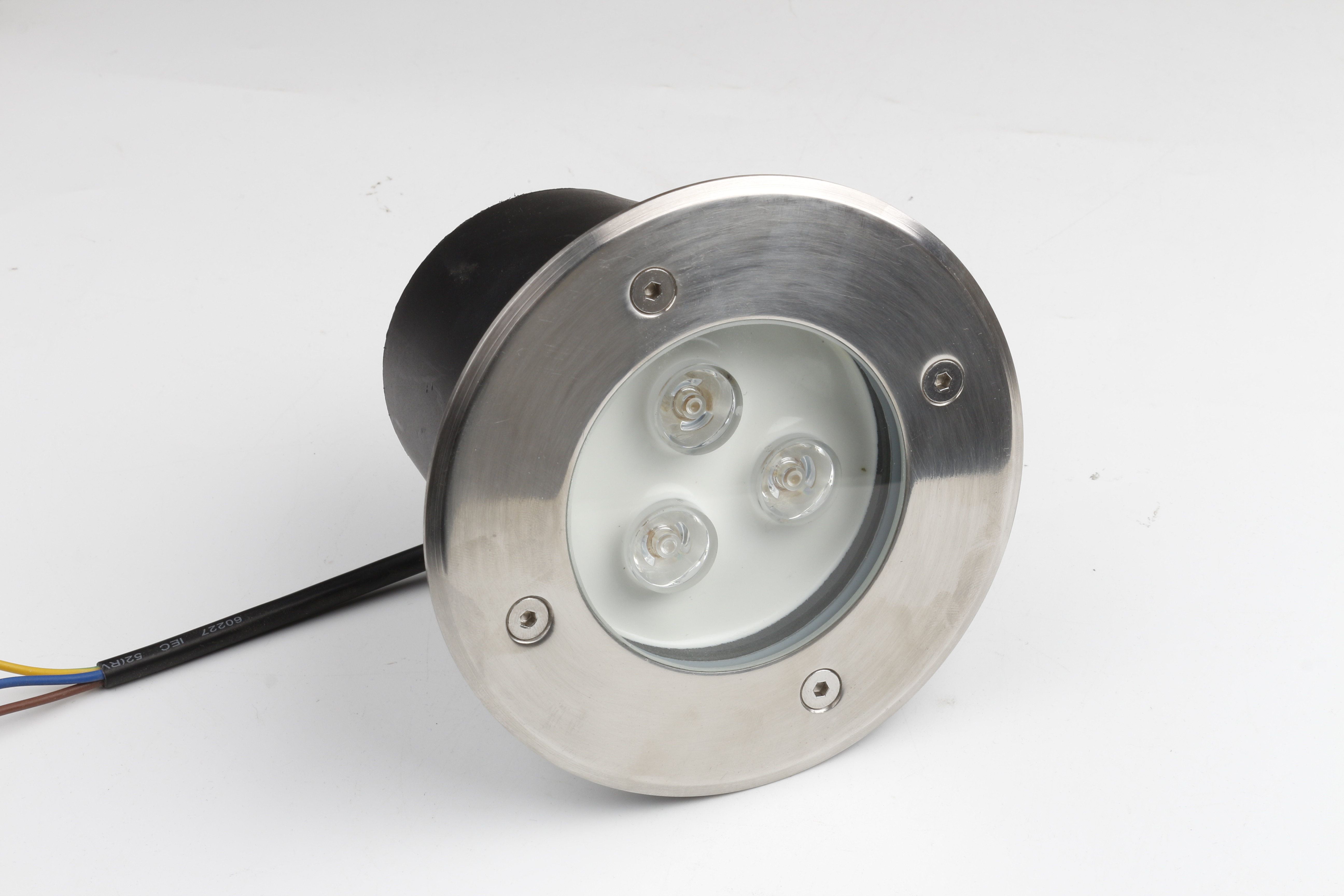 China hot sale IP65 3W waterproof round ground buried lamp in LED underground lights wholesale