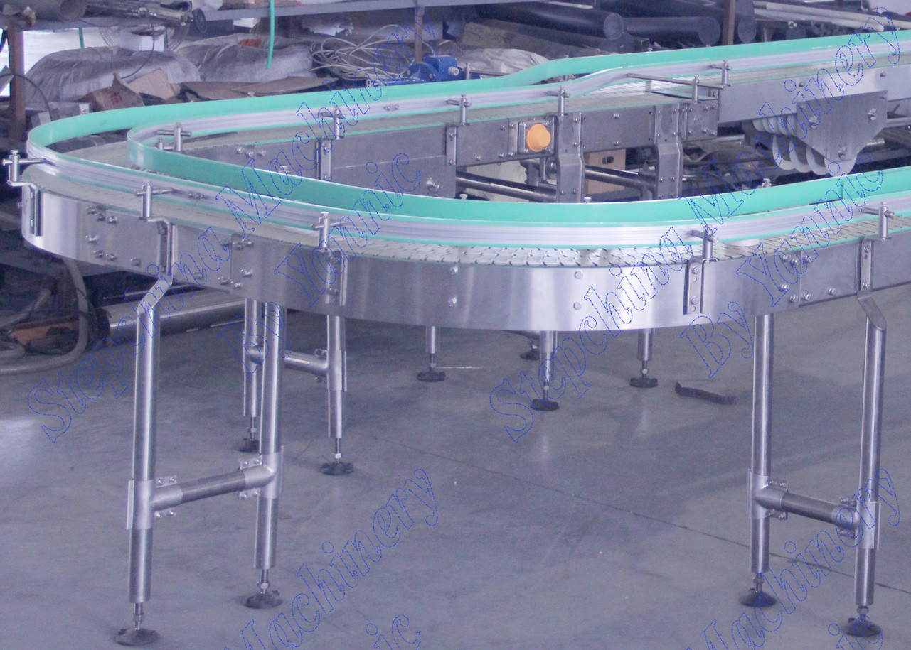 China Designed Conveyor Systems / Modular Belt Conveyor Systems For Bottled Water Transportation wholesale