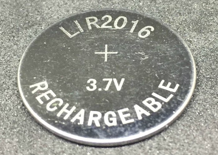 China Eco Friendly Lithium Ion Button Cell LIR2016 15mAh   3.7V No Pollution wholesale