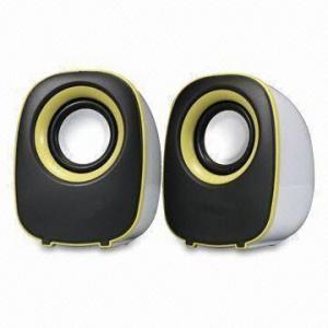 China USB 2.0 Mini Speaker, Powered in 2.5W x 2, Available from 30Hz to 20Hz in Frequency Response Range wholesale