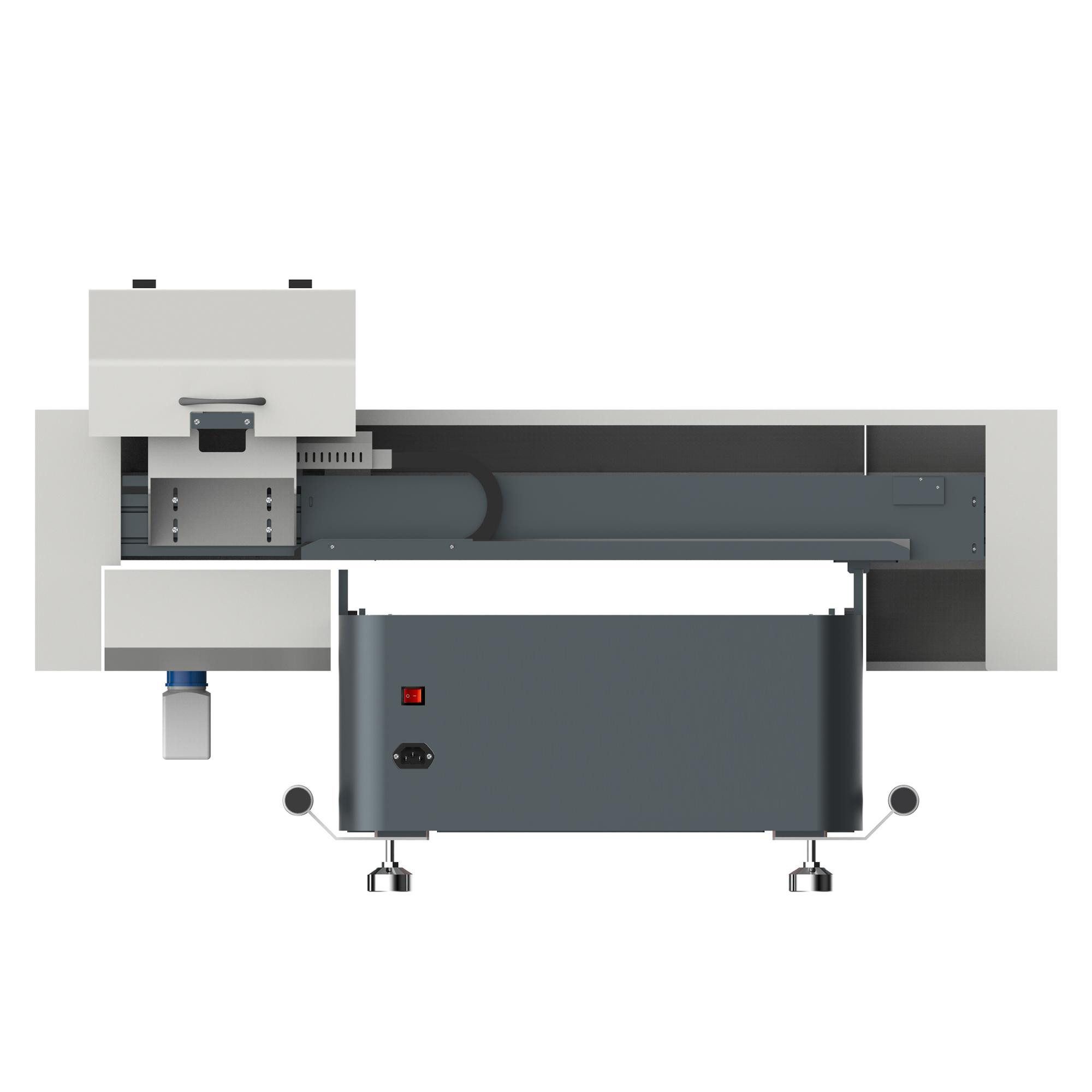 China Automatic A2 UV Flatbed Printer With High Compatibility Printing Size 60*40cm wholesale