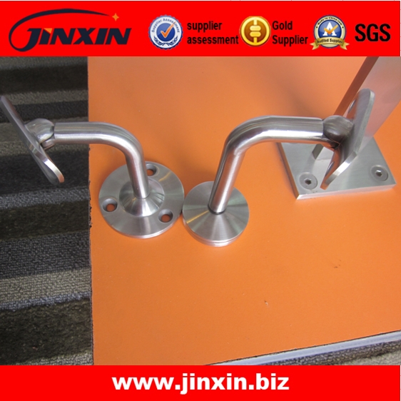 China JINXIN stainless steel glass support bracket for stair handrail wholesale