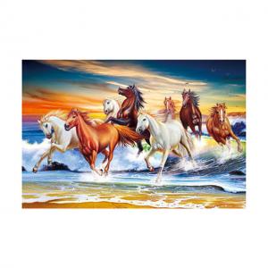 China 40*60cm 3D Image Poster Large Size Animal Horse Pictures Wall Prints wholesale