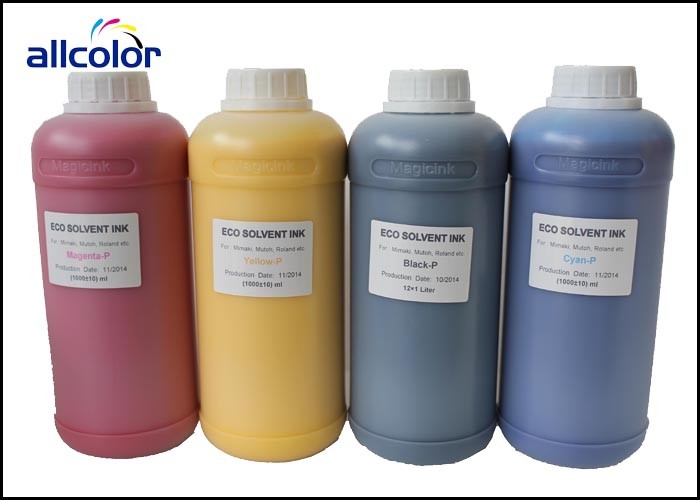 China 6 Color Compatible Printer Inkjet Ink , Waterproof Eco Solvent Ink wholesale