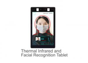 China 8" LCD Screen Facial Recognition Thermometer Temperature Detection CE ROHS FCC Approved wholesale