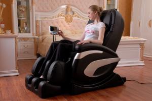 China Luxury Automatic 3d Music Reclining Zero Gravity Massage Chair With U Disk, MP3 Function wholesale