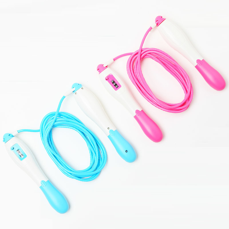 Buy cheap Length Adjustable Jump Rope , Digital Skipping Rope With Counter / Sponge Handle from wholesalers