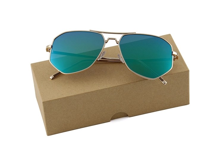 China Newest sunglasses packaging hard paper cardboard case paper packaging box wholesale