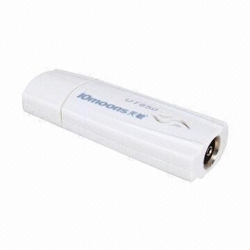 China Full Segment ISDB-T TV Tuner Dongle/Receiver, Plug-and-play Interface Supported wholesale