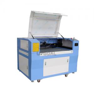 China Leather Co2 Laser Engraving Machine with 90W Laser Tube/900*600mm Working Area wholesale