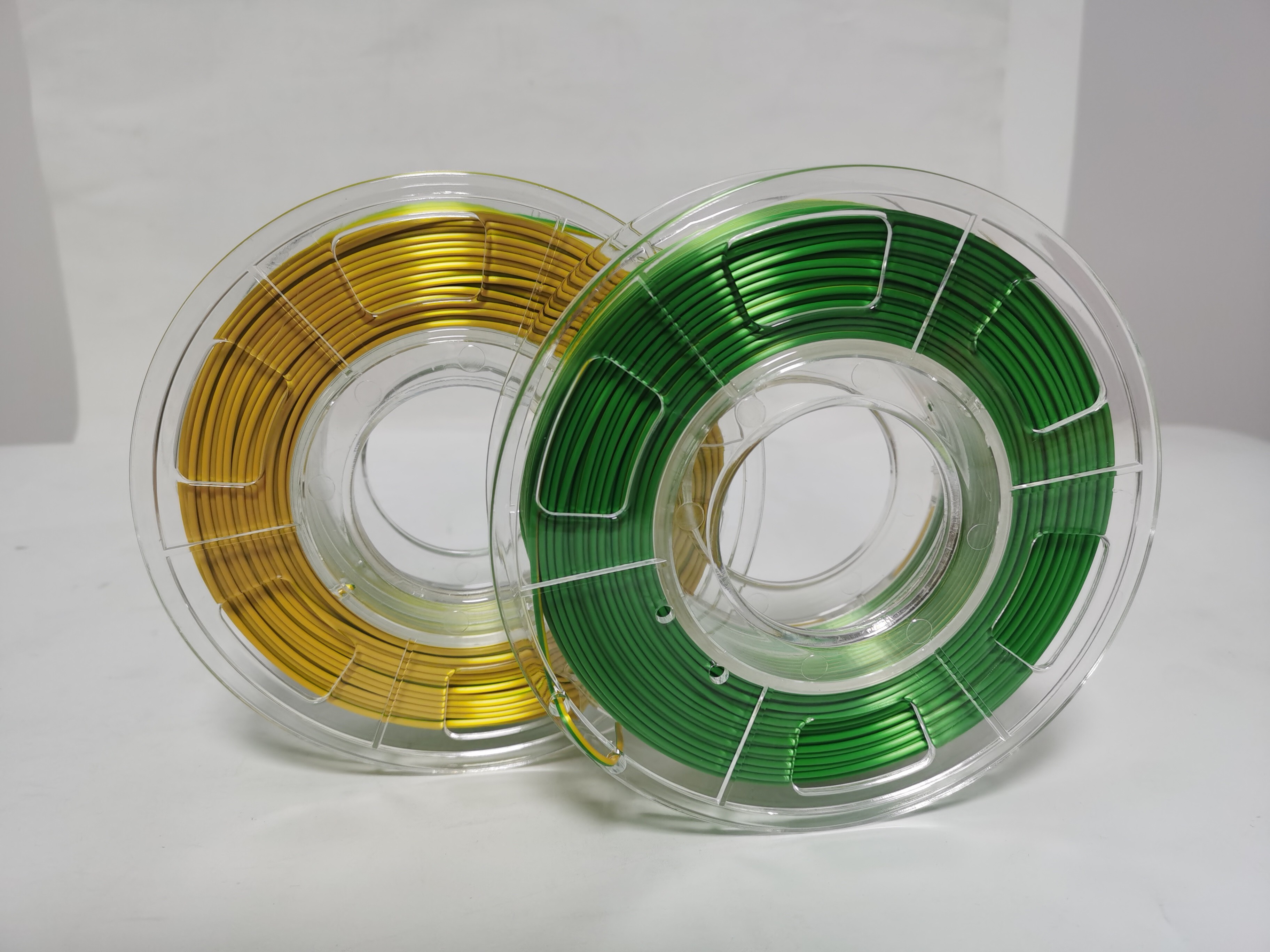 Silk Dual Color / Triple Color Filament , MSDS 3d Printer Filament