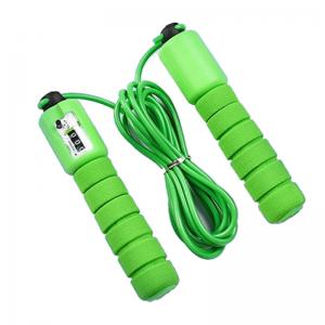China Fashion Adjustable Jump Rope , Professional Jump Rope 2.9m Length With Electronic Counter wholesale