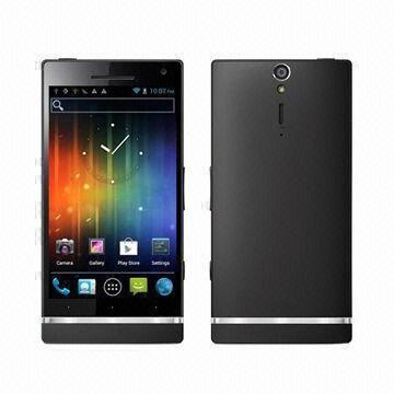 China 4.0-inch Capacitive MTK6575 Google's Andriod 4.0, CPU 1GHz, ROM 4GB, 3G TV SmartPhone wholesale