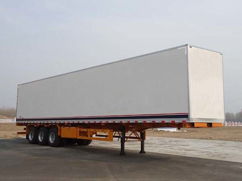 China 40 feet 2 axles Koegel FRP+PU+FRP composite Insuated semi-trailer    9202XBW wholesale