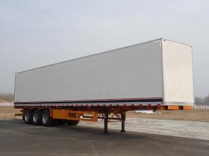 China 40 feet 3 axles Koegel FRP+PU+FRP composite Insuated semi-trailer	  9263XBW wholesale