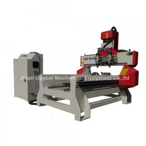 China 500*1000mm Flat Cylinder CNC Carving Machine with 2 Spindles 2 Rotary Axis wholesale