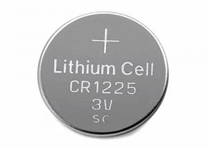 China Mercury Free  Lithium Coin Cell CR1225 45mAh  Environmental Friendly wholesale