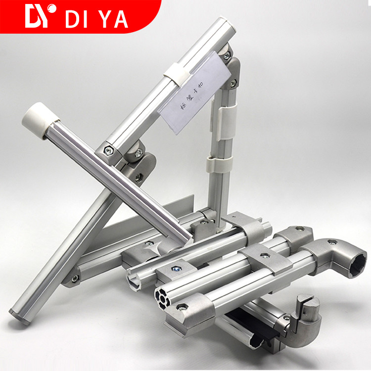 China High Precision Aluminium Extruded Products DY57 Industrial Lean Tube Accessory wholesale