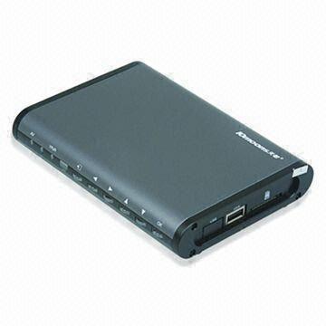 China HDD Portable Media Player, Three-in-one Card Reader, Supports SD/MMC/MS Memory Cards wholesale