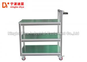 China Multi Layers Heavy Duty Utility Cart , Industrial Aluminium Alloy Turnover Cart wholesale
