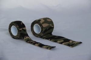 China Camo Printed Breathable Self - Adhesive Flexible Military Wrap Bandage wholesale