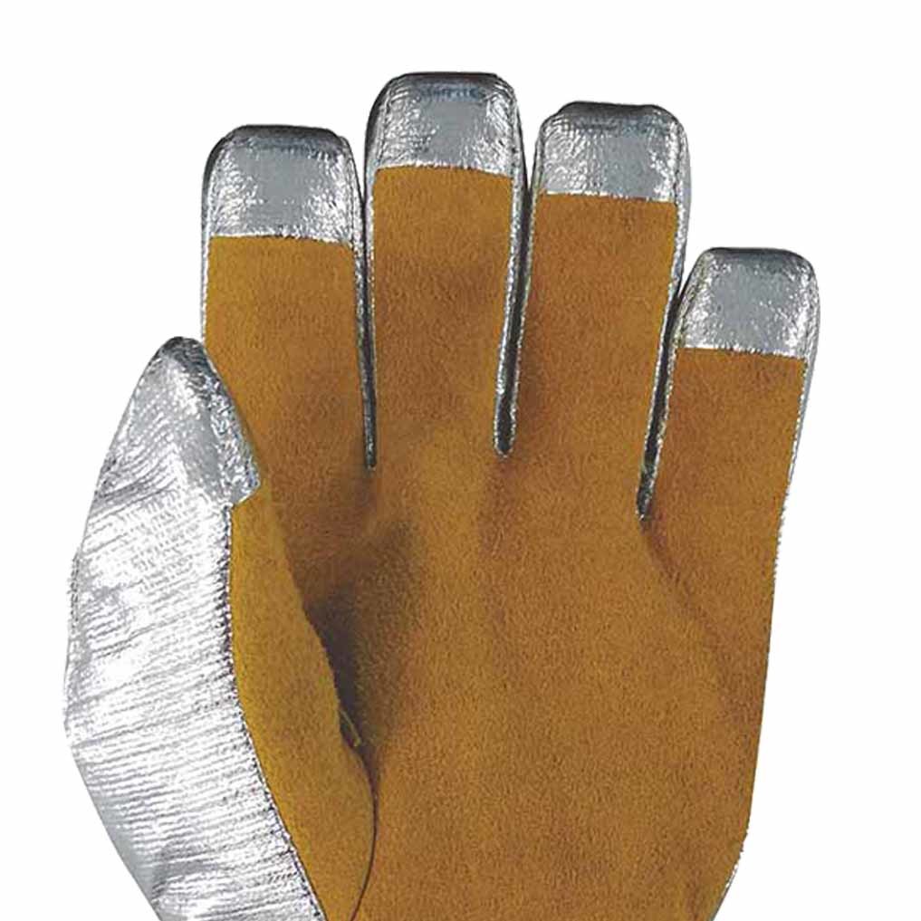 China Flexible Cowhide Leather Firefighting Proximity Gloves Tear Resistance wholesale