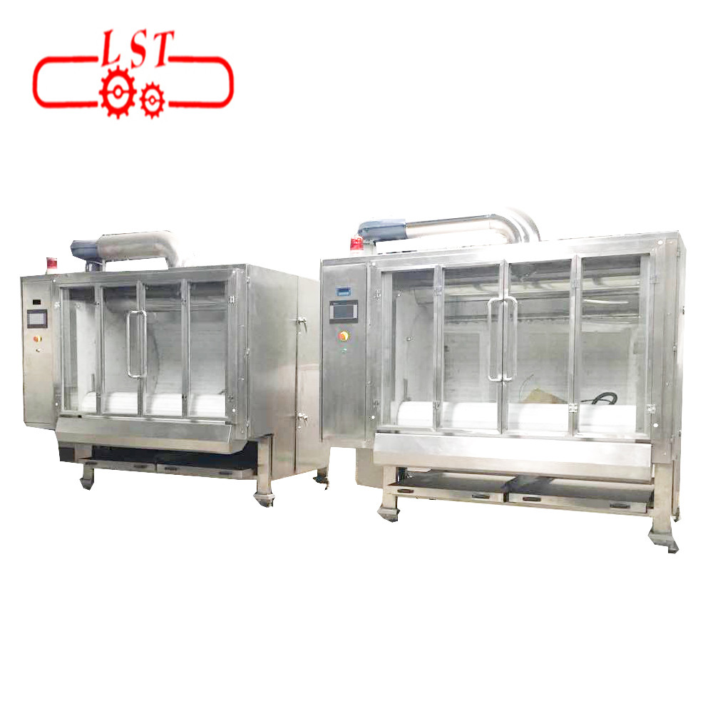 Customized Voltage Chocolate Coater Machine CE Certification For Dry Fruits