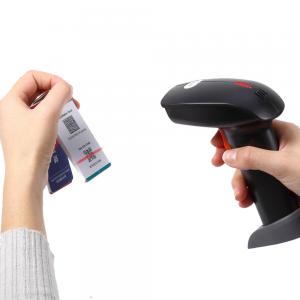 China Handheld Android Barcode Scanner , 1D 2D QR Bluetooth Barcode Reader wholesale