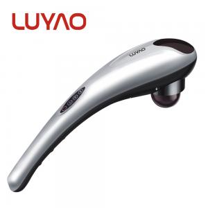 China 4 Speeds Grey Vibrating Rechargeable Magic Wand Massager With Time Setting wholesale