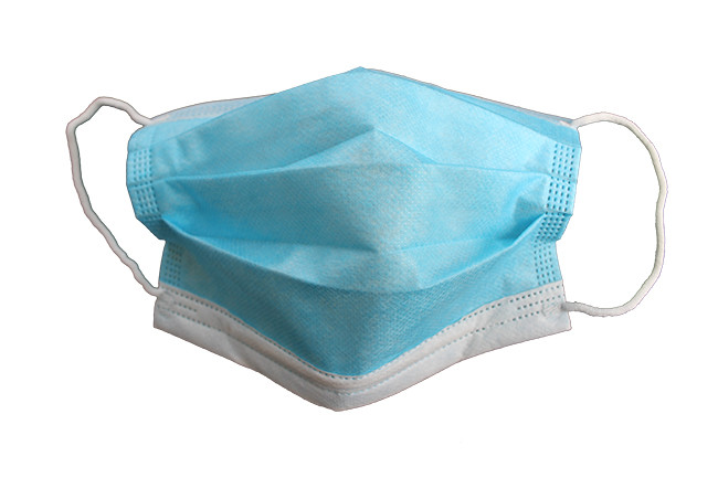 China Elastic Bands 3 Ply Surgical Mask Non Woven Fabric With CE FDA Certification wholesale