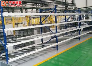 China Rolling Fluent Stacking Rack System Shelf Storage Warehouse Rack For Display wholesale