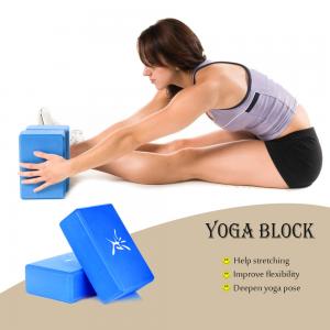 China Gym Yoga Exercise Blocks Set Pilate Brick / Yoga Stretching Belt Bolster wholesale
