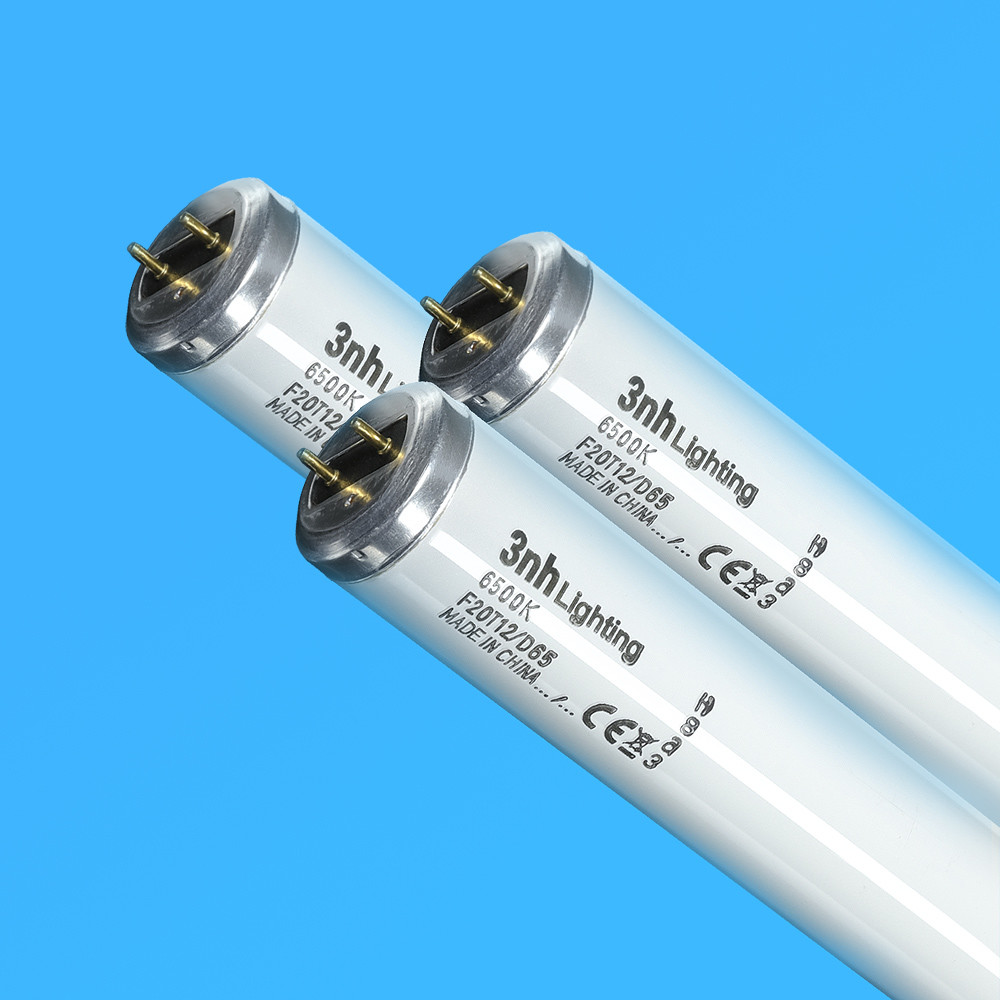 China F20T12/D65 Long Fluorescent Tubes Lamp 6500k Color Temperature 60lm/w Efficacy wholesale