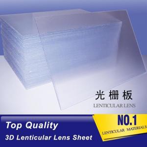 China 2021 hot sale 20 LPI lens sheet lenticular  for making flip lenticular effect by injekt printer or desktop printer wholesale