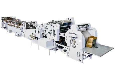 China Mechanical 70Bags/Min Square Bottom Bag Making Machine wholesale