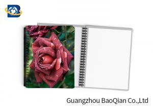 China 0.6mm PET Material Personalized Spiral Notebooks  3D Lenticular Stationery wholesale