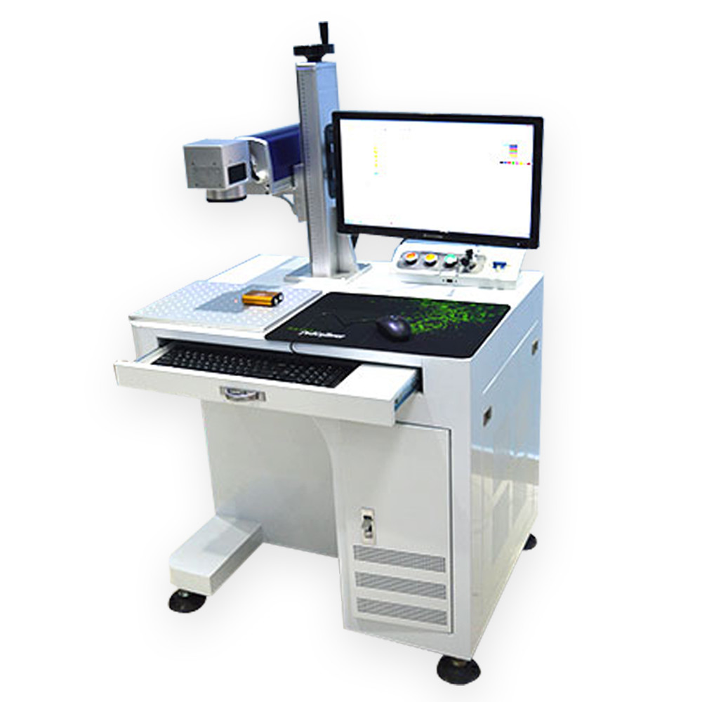 China 20w desktop Fiber Laser Marking engraving machine price wholesale
