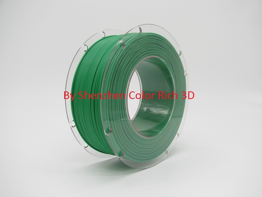 China Green Color 1.75mm 3mm PLA ABS 3D Printing Filament for 3D Printer and Print Pen wholesale
