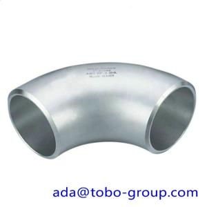 China ASME B16.11 SW 90 Degree Stainless Steel Elbow ASTM SA234 WPB Elbows wholesale