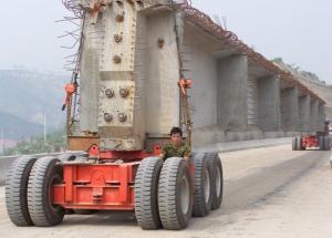China Concrete Bridge Frame Transport Trailer wholesale