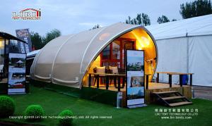 China Sunshade Rainproof Resort Park Hotel Popular Luxury Safari Tent for Sightseeing Stand wholesale