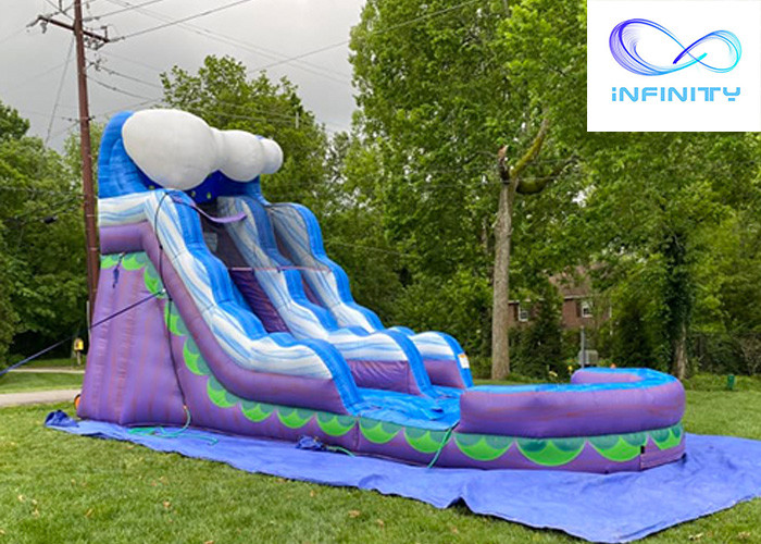 China 2021 Commercial Kids Jumping jungle slide Inflatable Water Slide For sale wholesale