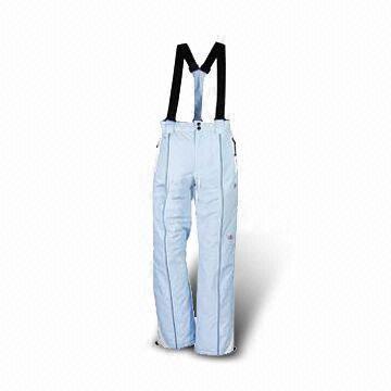 China Ski Pants with Polyester 120g/m wholesale