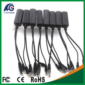 China Poe Splitter DC 12V 25W 2A Output With 65W POE Injector Kit For High Speed PTZ IP Camera wholesale