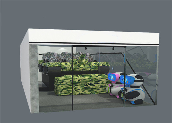 China Fiber Glass Gaming Station 360 Degree Virtual Reality Theme Park wholesale